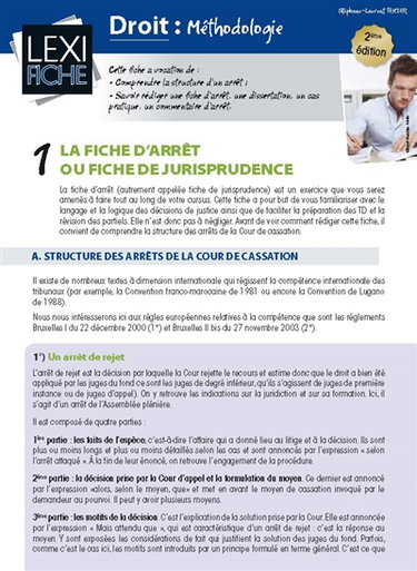 Couverture de Droit : méthodologie par Stéphane-Laurent Texier