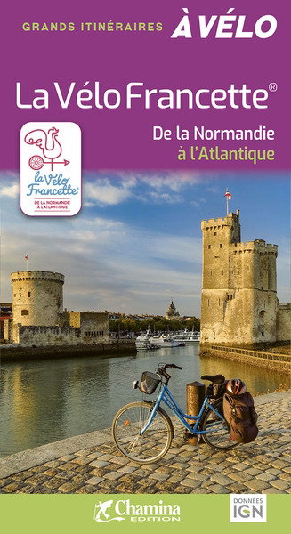Couverture de La Vélo Francette : de la Normandie à l'Atlantique par Olivier Scagnetti