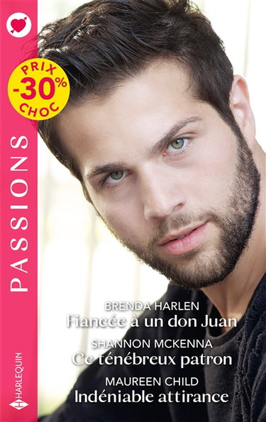 Couverture de Fiancée à un don Juan. Ce ténébreux patron. Indéniable attirance par Brenda Harlen
