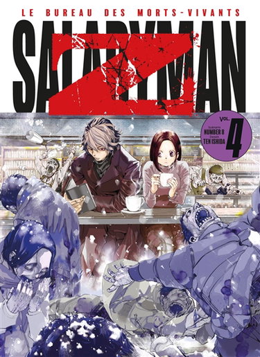 Couverture de Salaryman Z : le bureau des morts-vivants. Vol. 4 par Number 8