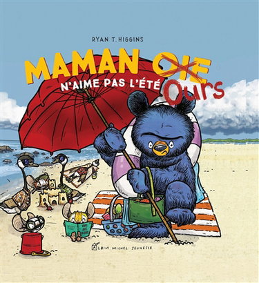 Couverture de Maman Ours n'aime pas l'été par Ryan T. Higgins
