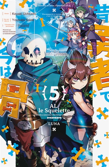 Couverture de Al le squelette. Vol. 5 par Saeki Yousuke