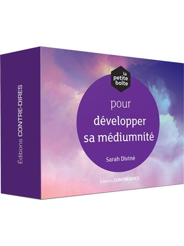 Couverture de La petite boîte pour développer sa médiumnité par Sarah Diviné