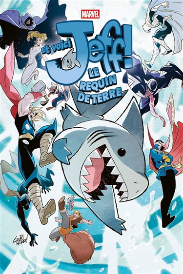 Couverture de Et voici Jeff !. Le requin de terre
