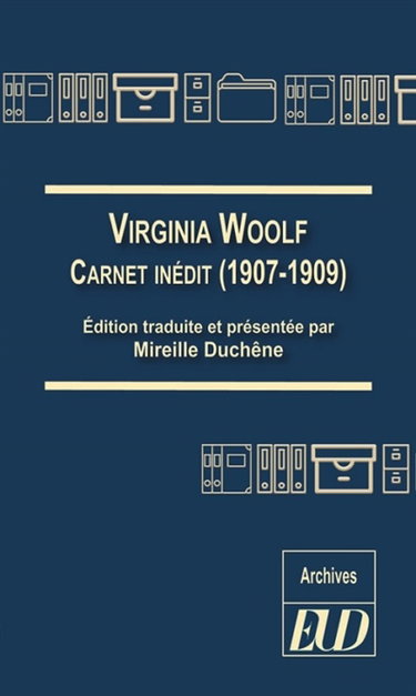 Couverture de Carnet inédit (1907-1909)