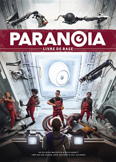 Couverture de Paranoïa : livre de base