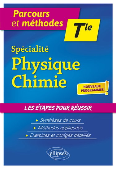 Couverture de Spécialité physique chimie terminale : nouveaux programmes par David Legrand