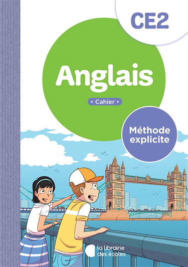 Couverture de Anglais CE2 : cahier par Bénédicte Silvère