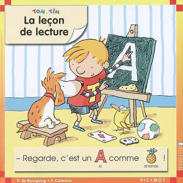Couverture de Tom et Tim. Vol. 2002. La leçon de lecture par Pascale de Bourgoing