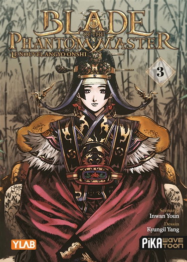 Couverture de Blade of the phantom master : le nouvel Angyo Onshi. Vol. 3