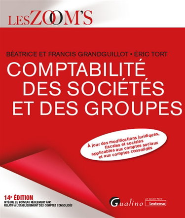 Couverture de Comptabilité des sociétés et des groupes par Béatrice Grandguillot
