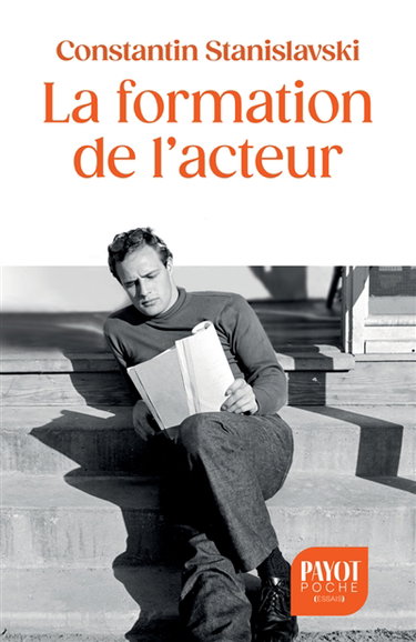 Couverture de La formation de l'acteur par Constantin Stanislavski