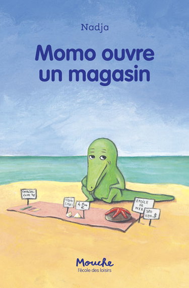 Couverture de Momo ouvre un magasin par Nadja