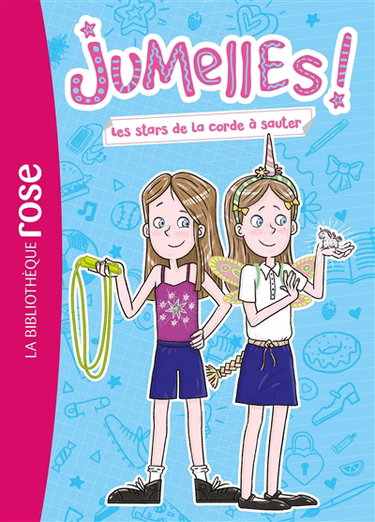 Couverture de Jumelles !. Vol. 2. Les stars de la corde à sauter