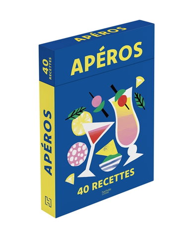 Couverture de Apéros : 40 recettes par Collectif