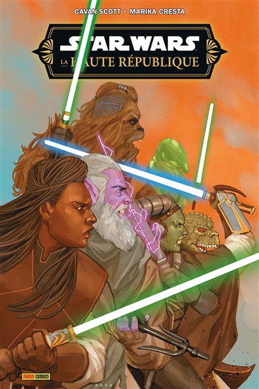 Couverture de Star Wars : la Haute République : la peur des Jedi par Cavan Scott