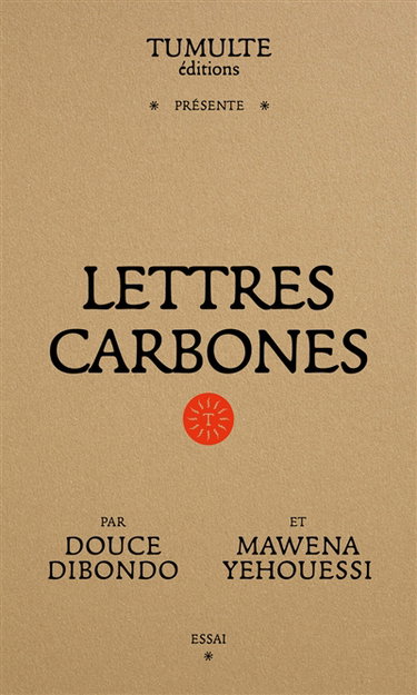 Couverture de Lettres carbones : essai