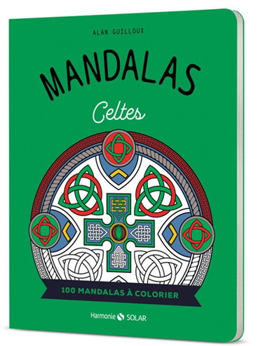 Couverture de Mandalas celtes : 100 mandalas à colorier par Alan Guilloux