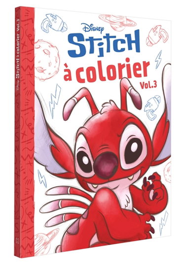Couverture de STITCH : Stitch à colorier : Vol. 3 - Disney par Eugénie Varone
