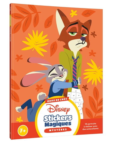 Couverture de DISNEY : Mes stickers magiques : Mystères (7+) - Duos de choc