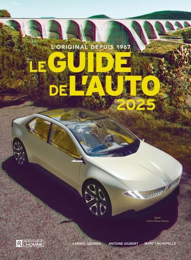 Couverture de Le Guide de l'auto 2025 par Gabriel Gélinas
