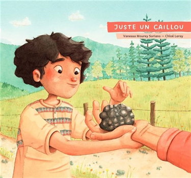 Couverture de Juste un caillou par Vanessa Mourey Soriano