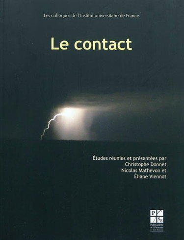 Couverture de Le contact par Christophe Donnet