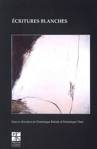 Couverture de Ecritures blanches par Dominique Rabaté