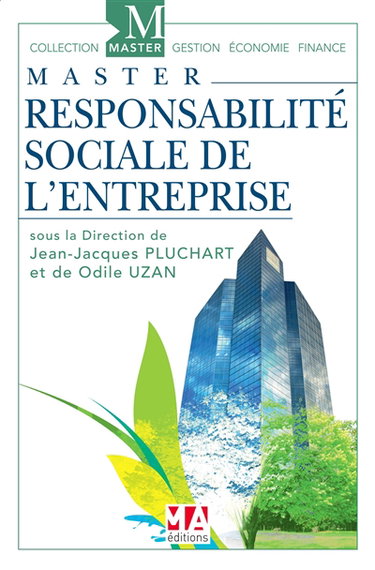 Couverture de Responsabilité sociale de l'entreprise : études de cas par Jean-Jacques Pluchart