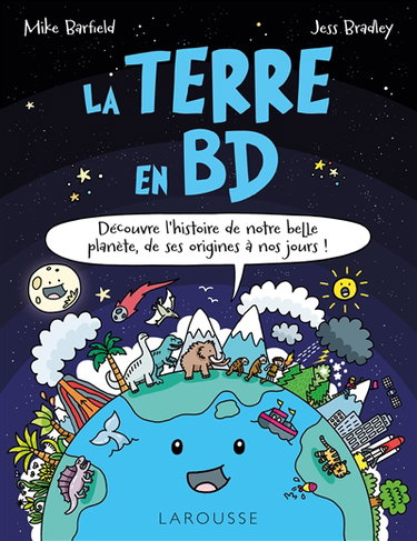 Couverture de La Terre en BD par Mike Barfield