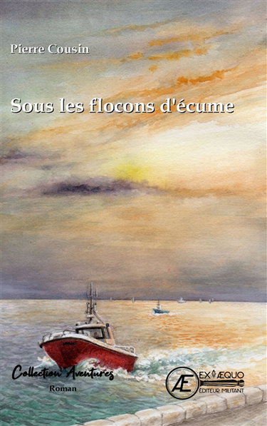 Couverture de Sous les flocons d'écume par Pierre Cousin