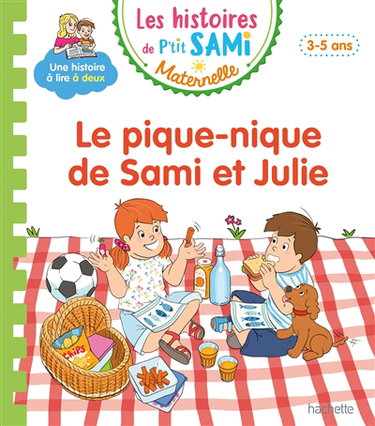 Couverture de Le pique-nique de Sami et Julie : 3-5 ans par Sophie de Mullenheim