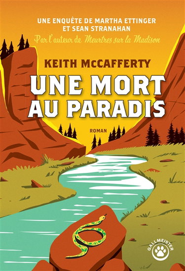 Couverture de Une enquête de Martha Ettinger et Sean Stranahan. Une mort au paradis par Keith McCafferty