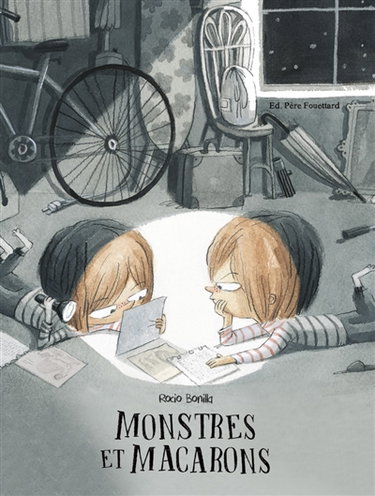 Couverture de Monstres et macarons par Rocio Bonilla