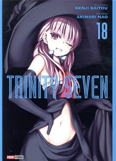 Couverture de Trinity seven. Vol. 18 par Kenji Saitou