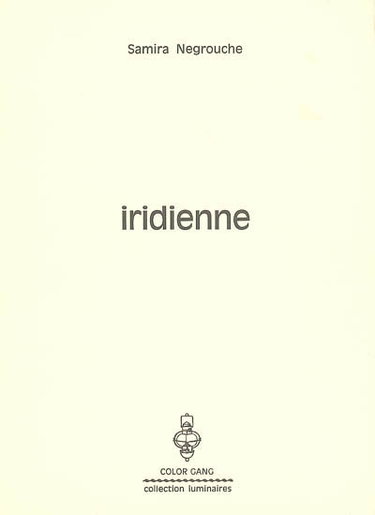 Couverture de Iridienne par Samira Negrouche