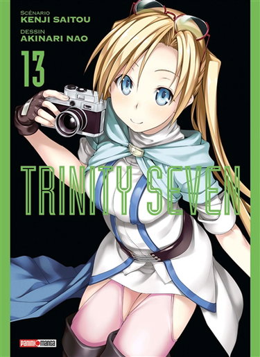 Couverture de Trinity seven. Vol. 13 par Kenji Saitou