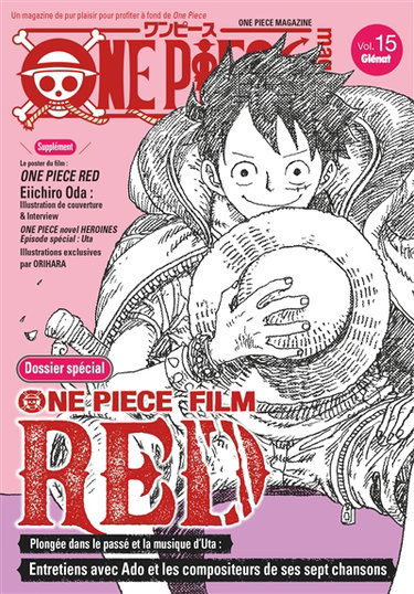 Couverture de One Piece magazine, n° 15 par Eiichiro Oda
