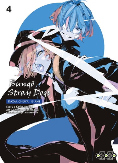 Couverture de Bungô stray dogs : Dazai, Chûya, 15 ans. Vol. 4 par Kafka Asagiri