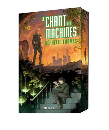 Couverture de Le chant des machines par Néphélie Thomas