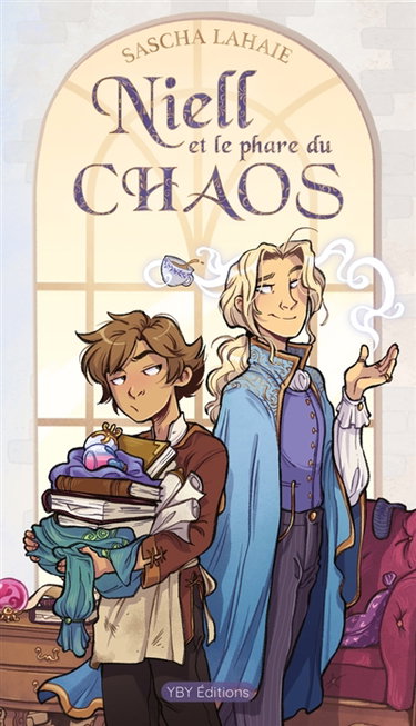 Couverture de Niell et le Phare du chaos par Sascha Lahaie