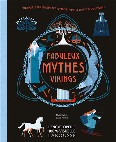 Couverture de Fabuleux mythes vikings : embarquez pour un fabuleux voyage au coeur de la mythologie viking ! par Matt Ralphs