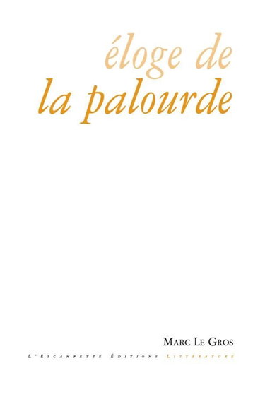 Couverture de Eloge de la palourde
