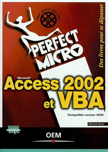 Couverture de Access 2002 et VBA