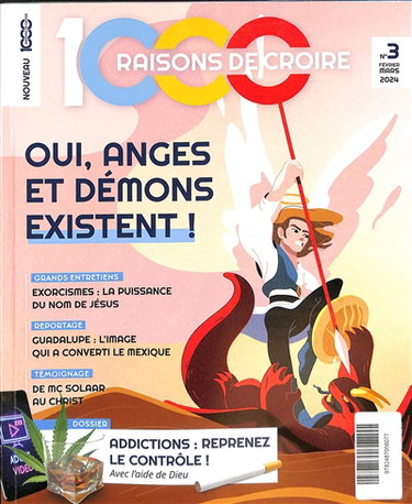 Couverture de 1.000 raisons de croire, n° 3. Oui, anges et démons existent !