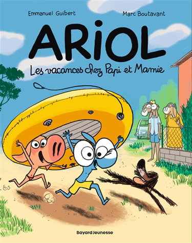 Couverture de Ariol. Les vacances chez Papi et Mamie
