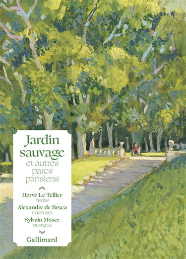 Couverture de Jardins sauvages et autres parcs parisiens