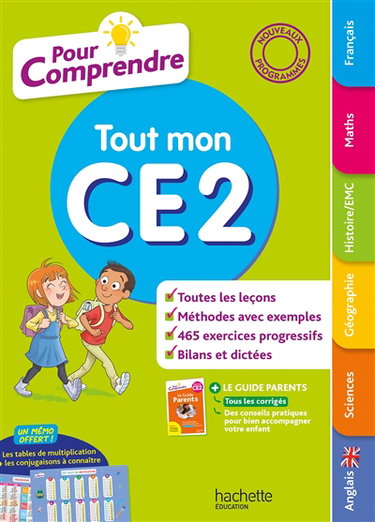 Couverture de Pour comprendre tout mon CE2
