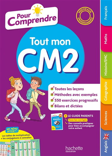 Couverture de Pour comprendre tout mon CM2