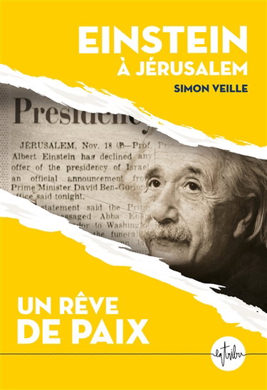 Couverture de Einstein à Jérusalem : un rêve de paix